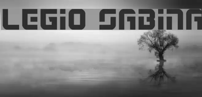 Legio Sabina Font examples