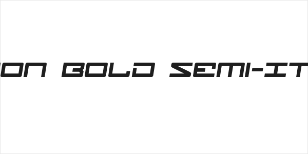Legion Bold Semi-Italic Logo