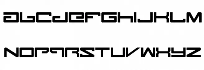 Legion Bold Schriftart Groß