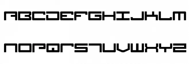 Legion Bold Caratteri MINUSCOLO