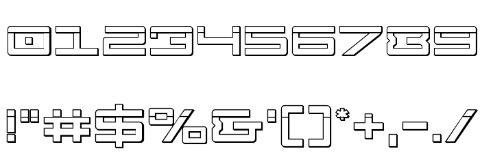 Legion Bullet Font OTHER CHARS