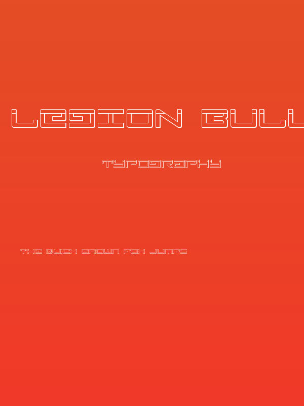 Legion Bullet Poster