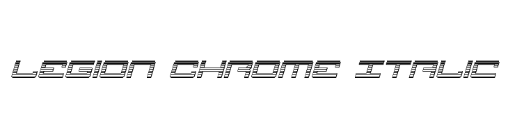Legion Chrome Italic  नि: शुल्क फ़ॉन्ट्स डाउनलोड