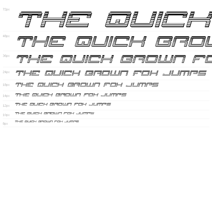 Legion Chrome Italic Waterfall