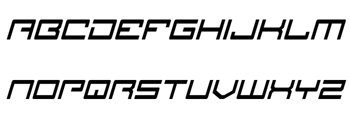 Legion Condensed Italic Font LOWERCASE