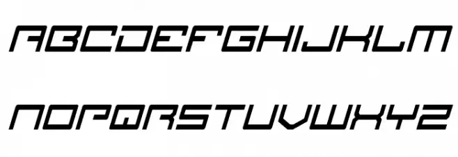 Legion Condensed Italic خط أحرف صغيرة