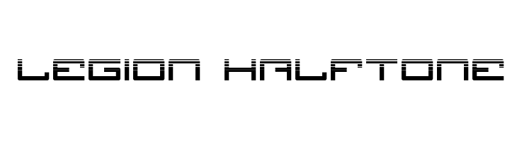 Legion Halftone  baixar fontes gratis