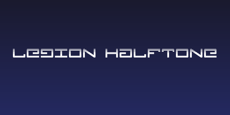 Legion Halftone Social Header