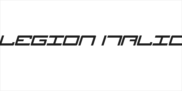 Legion Italic Logo