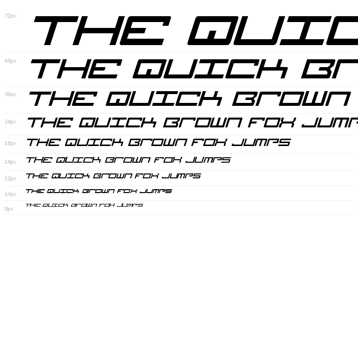 Legion Italic Waterfall