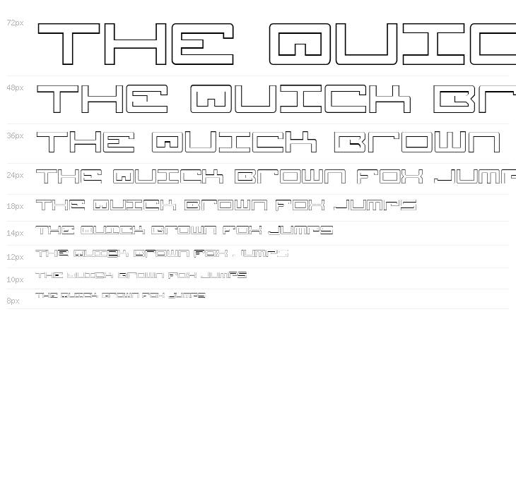 Legion Outline Waterfall