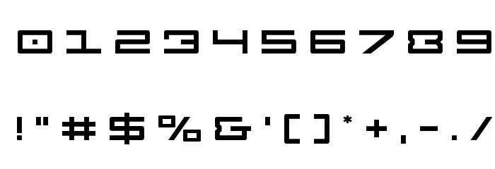 Legion Title Font OTHER CHARS