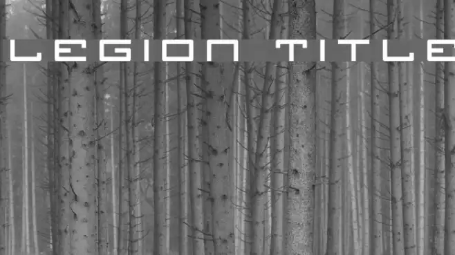 Legion Title Example 2