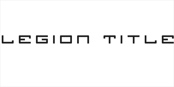 Legion Title Logo