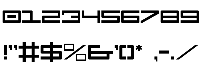 Legion Font OTHER CHARS