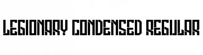 Legionary Condensed Regular  Fuentes Gratis Descargar