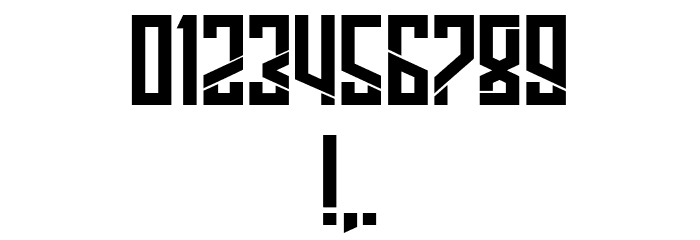 Legionary Condensed Regular Font OTHER CHARS