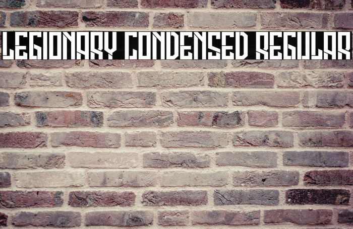 Legionary Condensed Regular Example 3