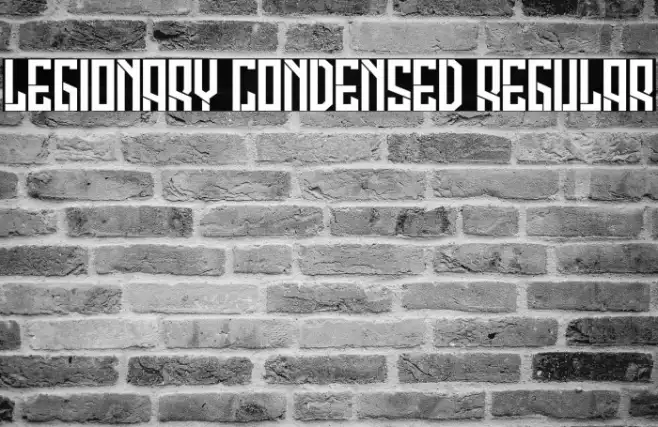 Legionary Condensed Regular Example 3