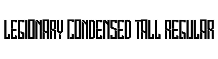 Legionary Condensed Tall Regular  フリーフォントのダウンロード