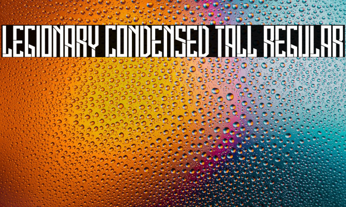 Legionary Condensed Tall Regular Example 1