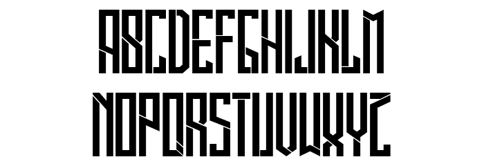 Legionary Condensed Tall Regular Font LOWERCASE