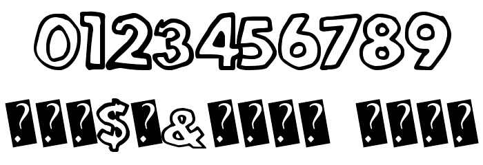 LegitOutline Font OTHER CHARS