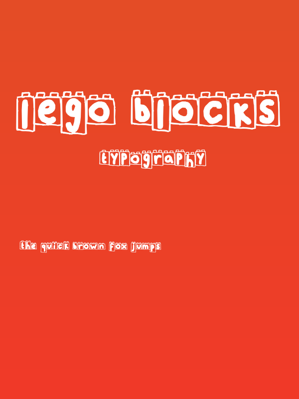 Lego Blocks Poster