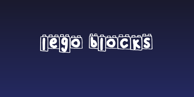 Lego Blocks Social Header