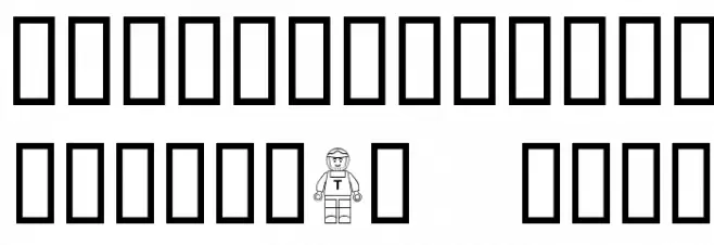 Legothick Fuentes MINÚSCULAS