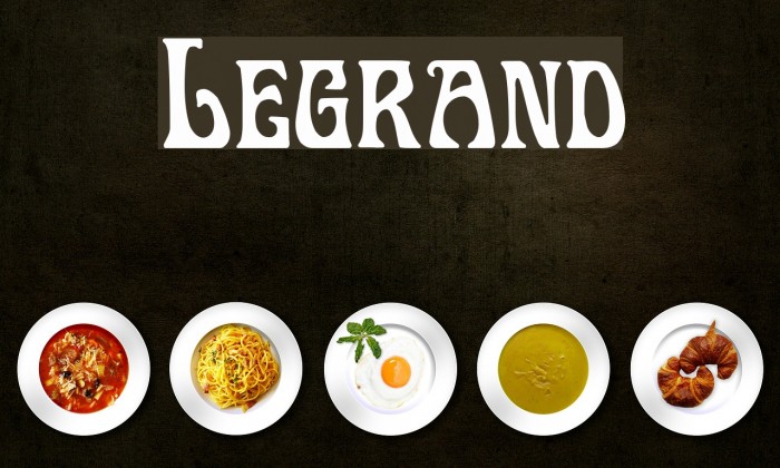 Legrand Font examples