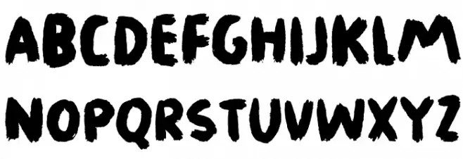 Legwork DEMO Regular Шрифта ВЕРХНИЙ