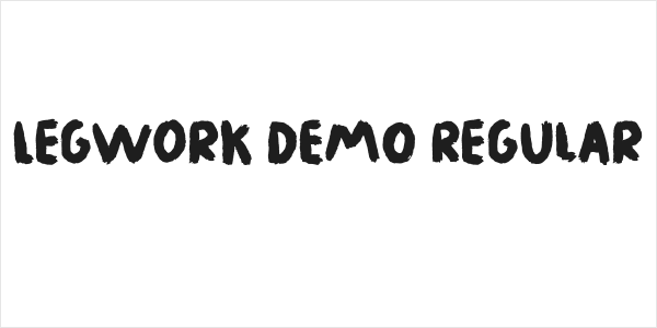 Legwork DEMO Regular Logo