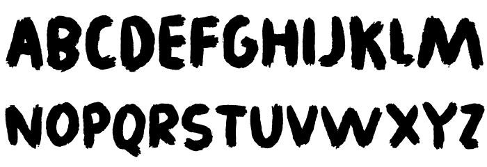 Legwork DEMO Regular Font LOWERCASE