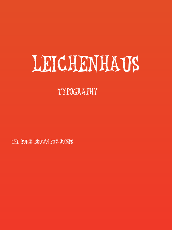 Leichenhaus Poster