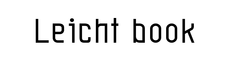 Leicht book  baixar fontes gratis