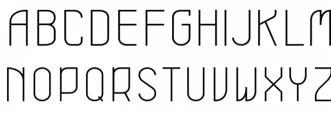 Leicht Шрифта ВЕРХНИЙ