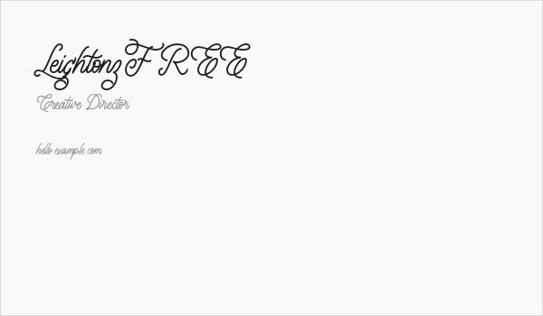 LeightonzFREE Business Card