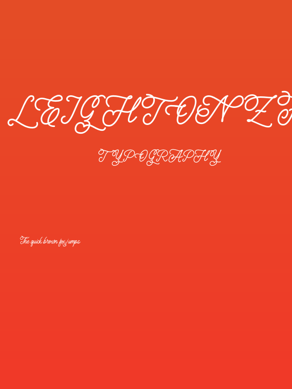 LeightonzFREE Poster