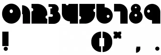 Lein Bold Font OTHER CHARS