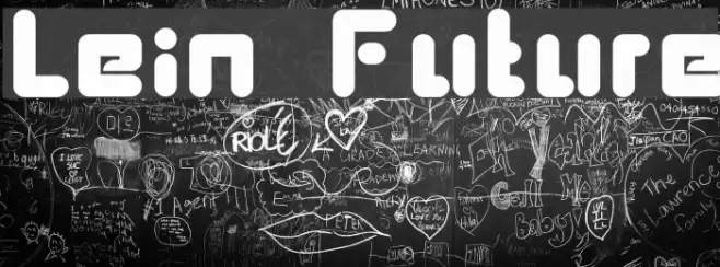 Lein Future Font examples