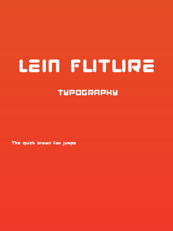 Lein Future Poster