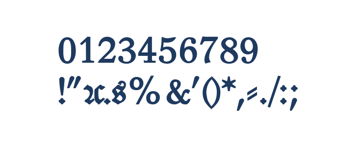 Leipzig Fraktur Bold Other Characters