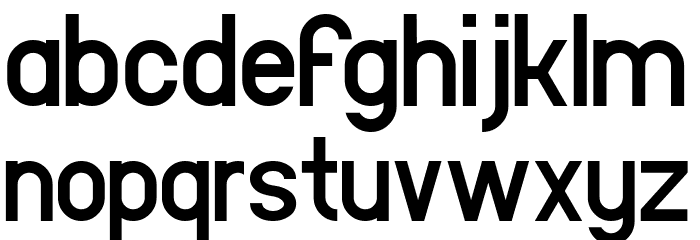Leipziger Messe Font LOWERCASE
