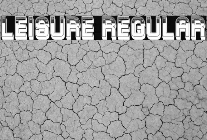 Leisure Regular Example 2