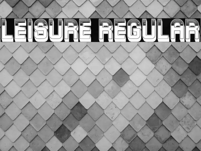 Leisure Regular Example 3