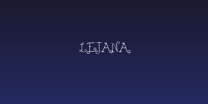 Lejana Social Header
