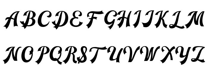 Lekcra Crubop Free Regular Font OTHER CHARS