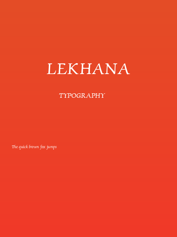 Lekhana Poster