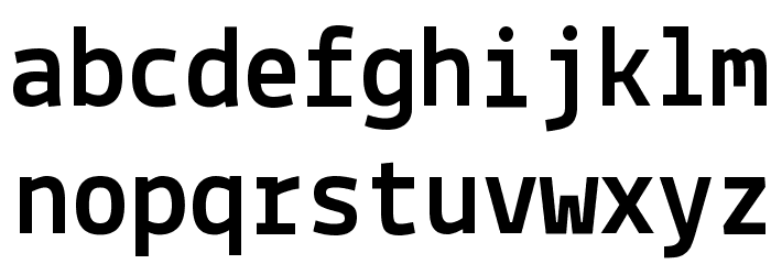 Lekton-Bold Font LOWERCASE